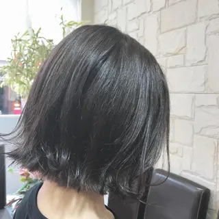 ミディアム ヘアアレンジ 🥛洒落髪小顔cut なら龍崎🥛のヘアスタイル