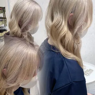 セミロング カラー mai / linoah˚✧のヘアスタイル