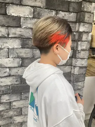 ショート カラー ✂️似合わせの魔術師 石田一樹✂️のヘアスタイル