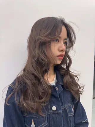ロング カラー saki/ハイトーン カラー/薬院のヘアスタイル