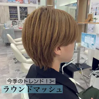 カラー メンズ 池本 梨奈のヘアスタイル