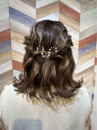 ヘアアレンジ hair trees所属・trife美容師 KAZUMIのヘアスタイル