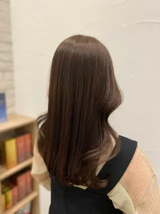 ミディアム カラー Ash中目黒店 榊間茜のヘアスタイル
