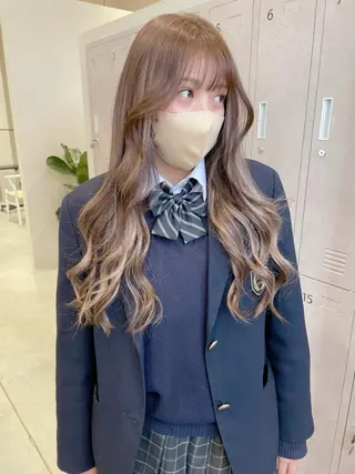 ロング 艶髪/モテヘア🎀 MIHOのヘアスタイル