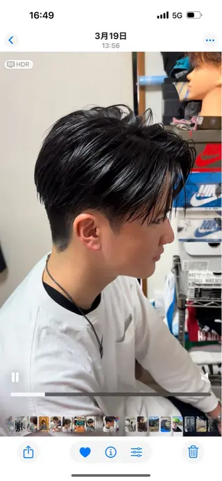 ショート メンズ ネモ ユウのヘアスタイル