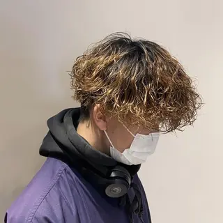 パーマ メンズ メンズ縮毛矯正 ♠️店長下平隼人のヘアスタイル