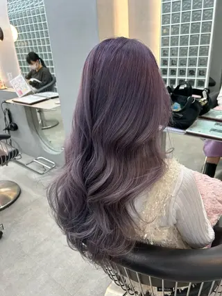 ロング レイヤー/艶髪 縮毛矯正🌱  赤石のヘアスタイル