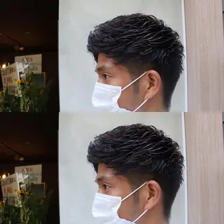 ショート GiseL梅田所属・韓国風ヘア🇰🇷 レイヤー✨桑原　研太のヘアスタイル