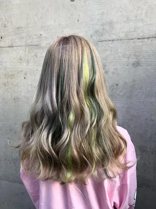 セミロング 韓国ヘア🤍髪質改善 🇰🇷AKANEのヘアスタイル