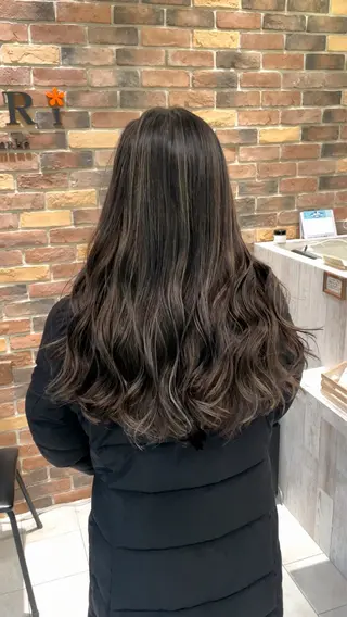 ロング カラー カラー/髪質改善 レイヤー/vagueのヘアスタイル