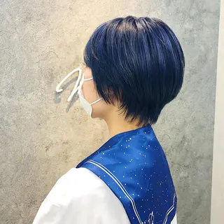 ショート 所渉/韓国レイヤー /ウルフカットのヘアスタイル