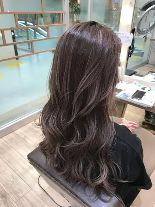 ロング カラー ✨酸性ストレート✨ 南川だいさくのヘアスタイル