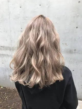 セミロング カラー ていねい技術No.1 🌈諏訪 健太のヘアスタイル