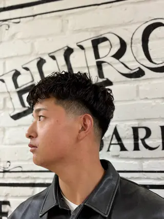 パーマ メンズ YUUKA /barber/床屋のヘアスタイル