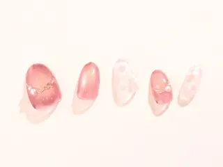 ネイル 💙🤍Tiary M🤍💙のネイルデザイン