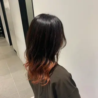 セミロング 高橋 大治のヘアスタイル