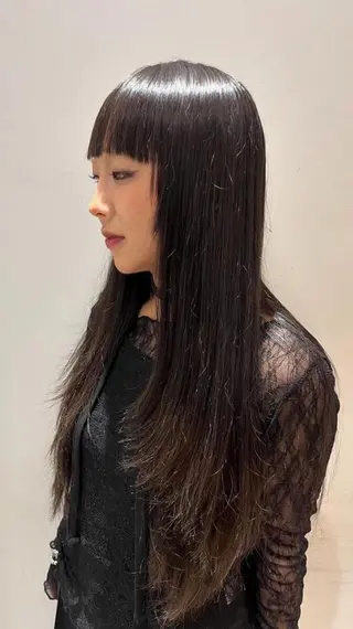 ロング NIYON HAIR宮崎真央のヘアスタイル
