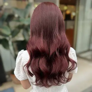 セミロング カラー kana ブリーチなしカラー✨のヘアスタイル