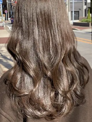 カラー 髪質改善ストレート/ kurachiのヘアスタイル