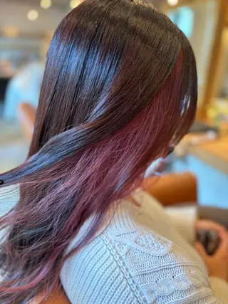 カラー 髪質改善カラー ベージュ🤎YUMEのヘアスタイル