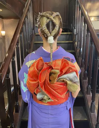 ヘアアレンジ イシカワ エリナのヘアスタイル