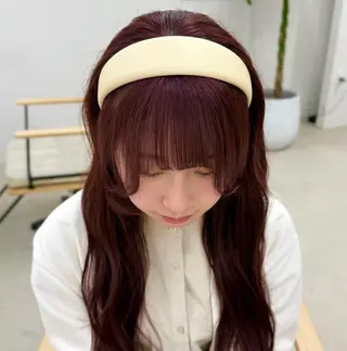 カラー RUA 🪽🤍のヘアスタイル