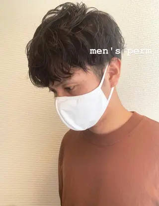 パーマ メンズ 韓国ヘア🇰🇷 YURIYAのヘアスタイル