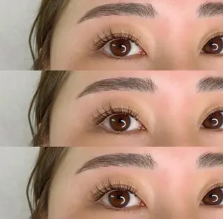 マツエク・マツパ アイブロウ The coast / momokaのマツエク・マツパデザイン