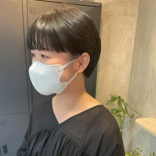ショート ヤマモト マイのヘアスタイル