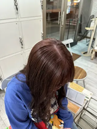 ロング カラー なぎは/暗髪・ ナチュラルカラーのヘアスタイル