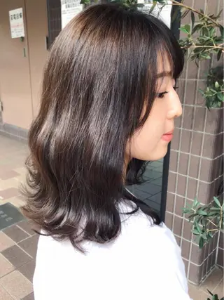 カラー 後藤 陽花子のヘアスタイル