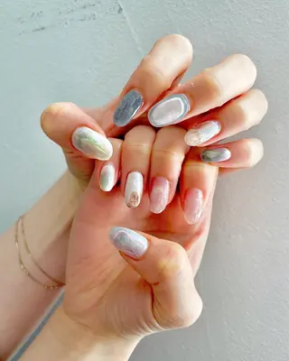 ネイル 甲府市徳行 🧸prunelleのネイルデザイン