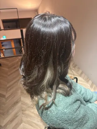 セミロング カラー 野村咲月/ Relico‐nidのヘアスタイル