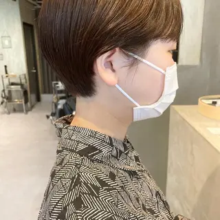 ショート カラー ヤマモト マイのヘアスタイル