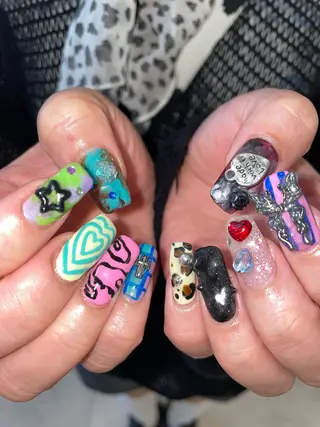 ネイル hair&nail ☯️アイリ☯️のネイルデザイン