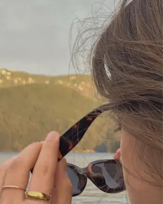 セミロング カラー 髪質改善🫧ベージュ 椙山 響のヘアスタイル