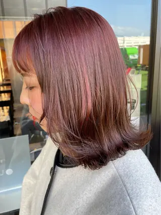 ミディアム カラー メンズヘア特化 崎田 成人のヘアスタイル