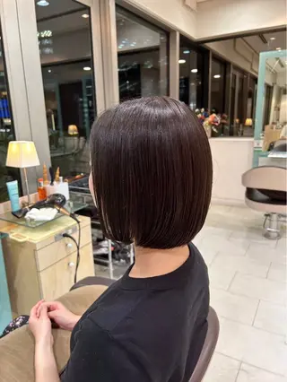 ミディアム 透明感カラー／ 艶髪／たなべだい🦖のヘアスタイル