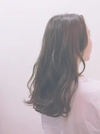 セミロング カラー ヘアアレンジ 坂本 なつきのヘアスタイル