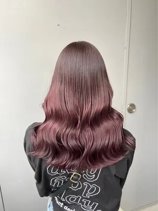 ロング カラー ヘアアレンジ 💗横浜美容室 💗HARUNAのヘアスタイル