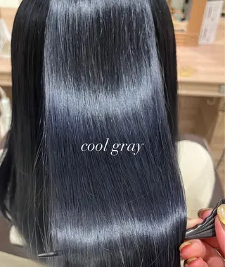 ロング カラー 《艶髪縮毛矯正》 かのん☽⑅ ˖のヘアスタイル