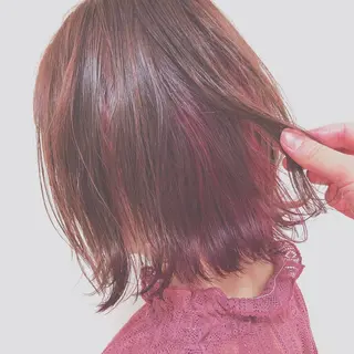ショート カラー cyan SANAMIのヘアスタイル