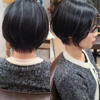 ショート 西田 理沙のヘアスタイル