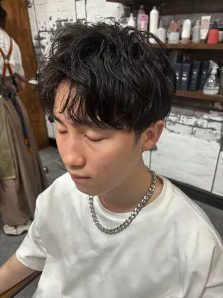 パーマ メンズ シアン八王子店所属・大人可愛い🧸 艶髪✨かおるのヘアスタイル