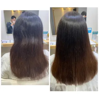 高難易度縮毛矯正　春日井　Soea(ソイア)所属・多久間 喬介のヘアスタイル