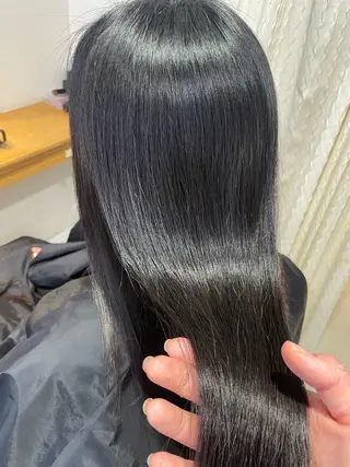 ロング カラー ヘアアレンジ 髪質改善/縮毛/新宿 🫧SUZUKA🫧のヘアスタイル