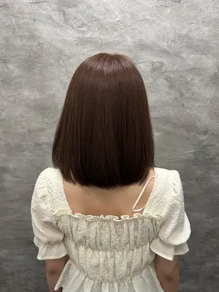 カラー 小久保音々華/ 髪質改善/暖色カラーのヘアスタイル