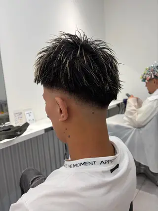ショート メンズ メンズ特化/パーマ 短髪パーマ/来星のヘアスタイル