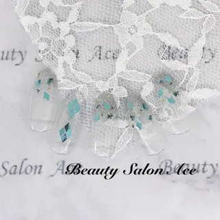ネイル Beauty Salon Ace（ネイルサロン　エース）所属・池袋フィルイン Ace♡長さだしのネイルデザイン