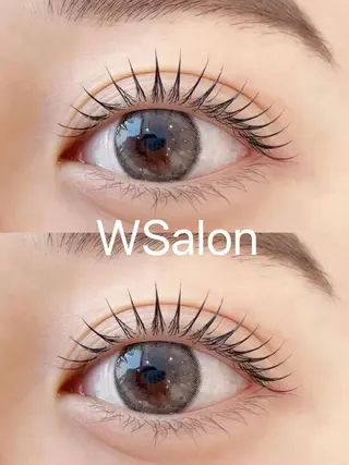 パーマ W Salon アイラッシュのマツエク・マツパデザイン